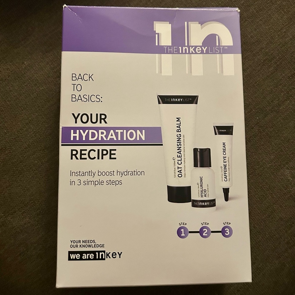 TheInkeyList 3-Step Hydration Recipe